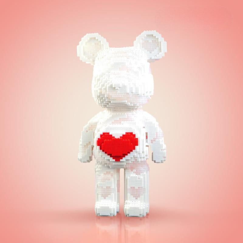 Bear Building Block Set - Perfect Educational Gift for Boys and Girls, Ideal for Birthdays and Family Bonding