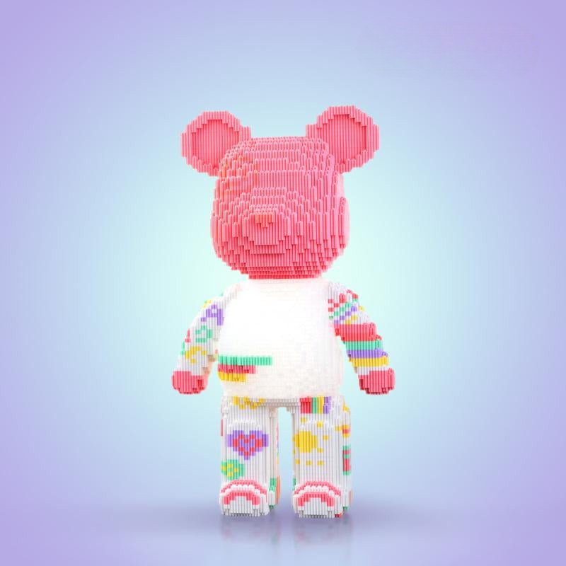 Bear Building Block Set - Perfect Educational Gift for Boys and Girls, Ideal for Birthdays and Family Bonding